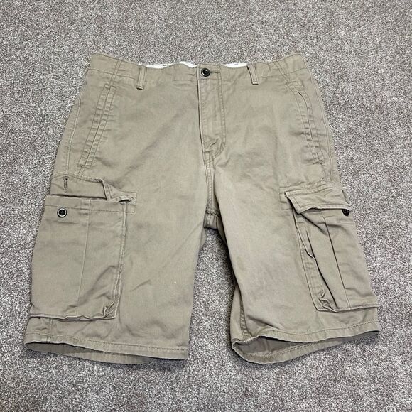 Levis mens Cargo Short sz 32w khaki Paratrooper gorpcore retro - Picture 3 of 12
